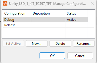 manage configuration
